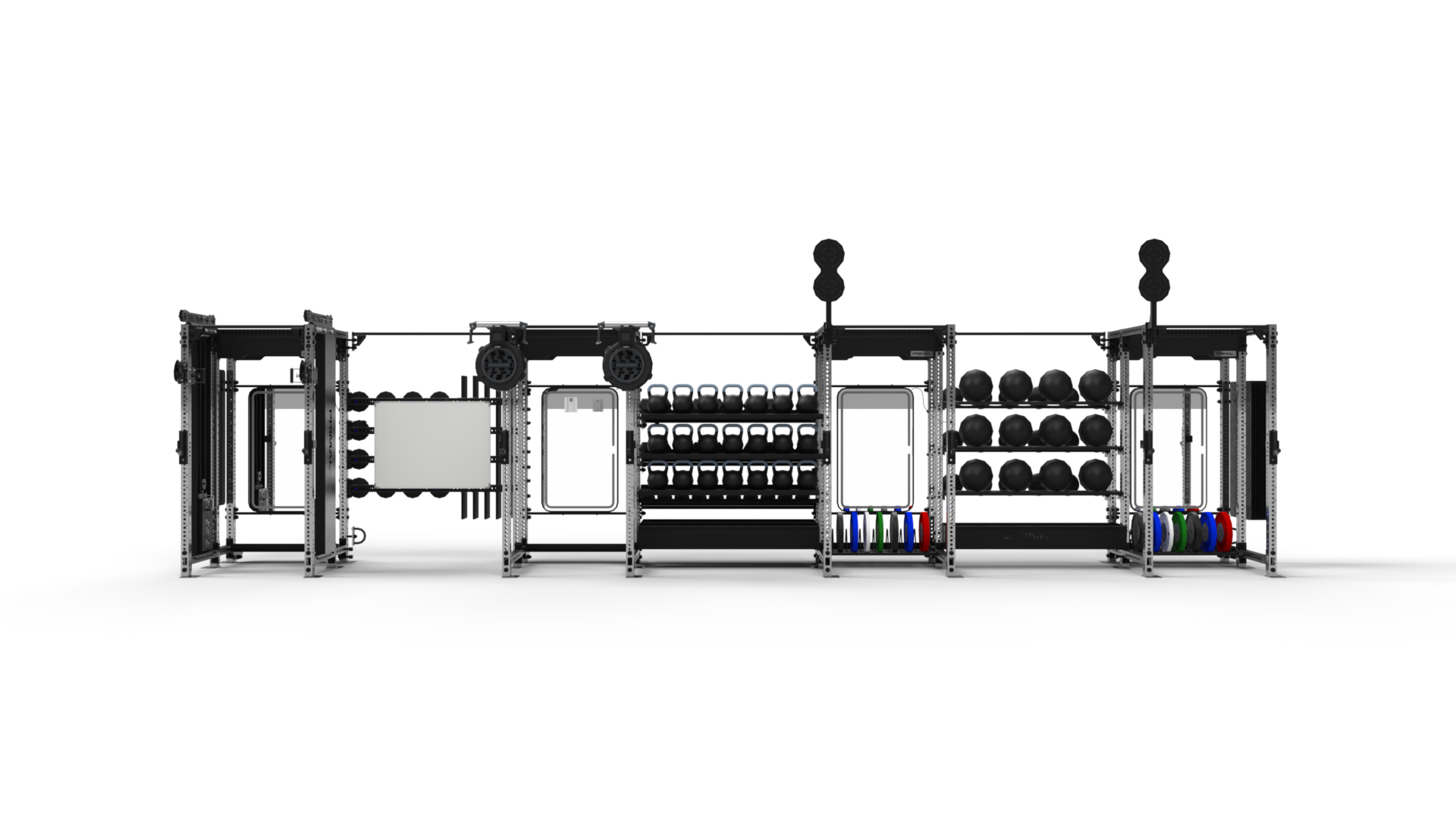 Functional training rig, view 2