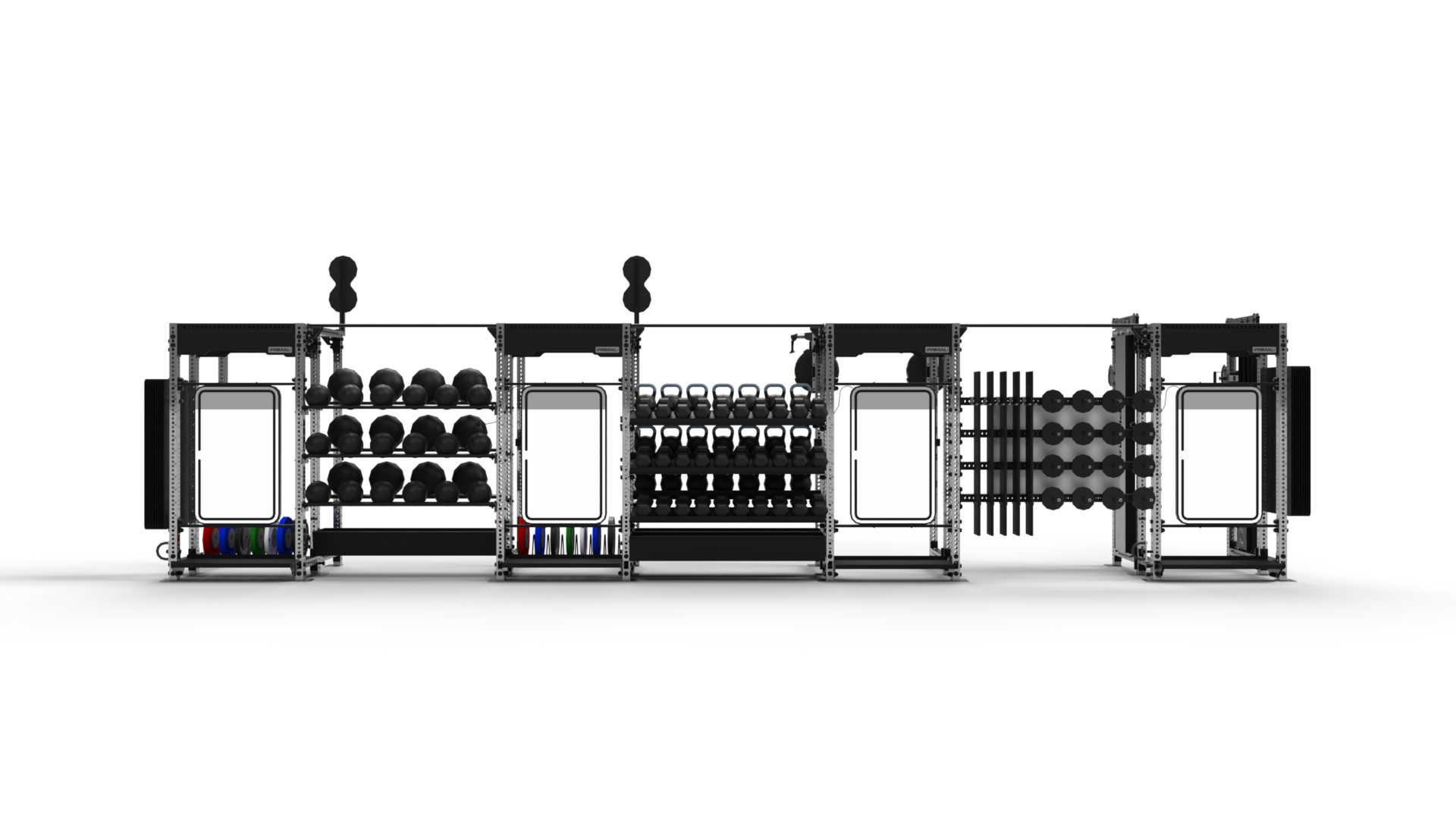 Functional training rig, view 4