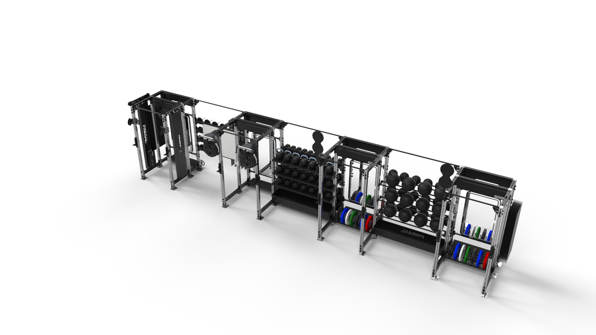 Functional training rig, view 5